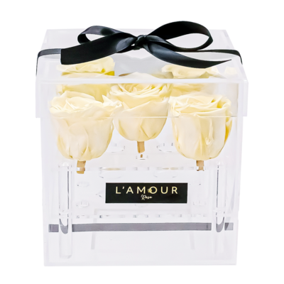 Petite Rose Acrylic Box
