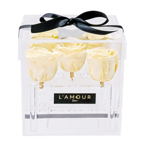 Petite Rose Acrylic Box