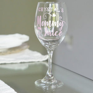 Personalized Wine Glass