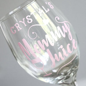 Personalized Wine Glass