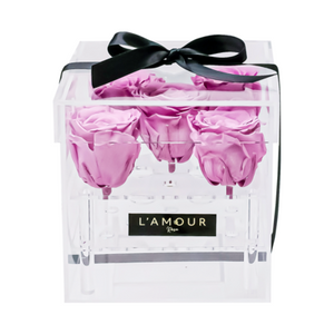 Petite Rose Acrylic Box
