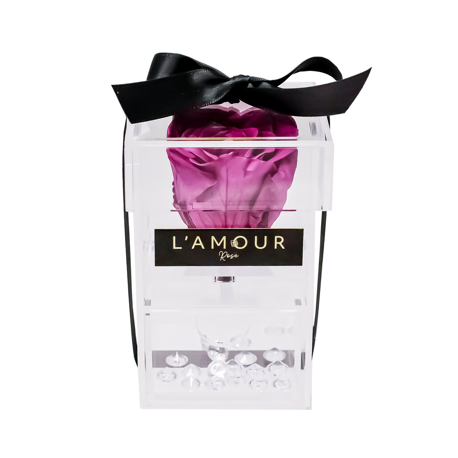 Plum Mini Acrylic Box