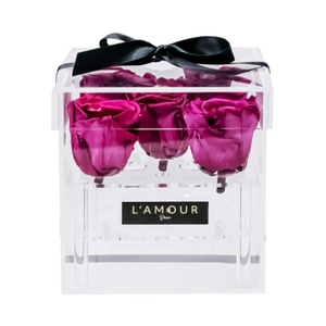 Petite Rose Acrylic Box