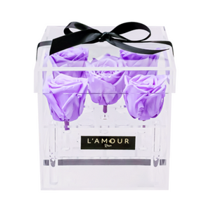Petite Rose Acrylic Box