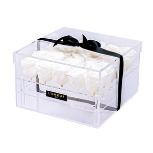 White Large Acrylic Box