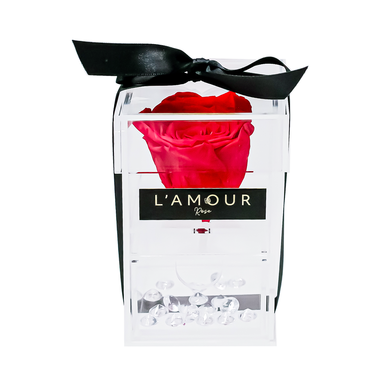 Red Mini Acrylic Box