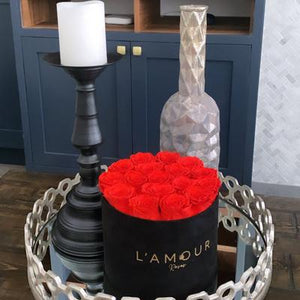 Large Velvet Bloom Box